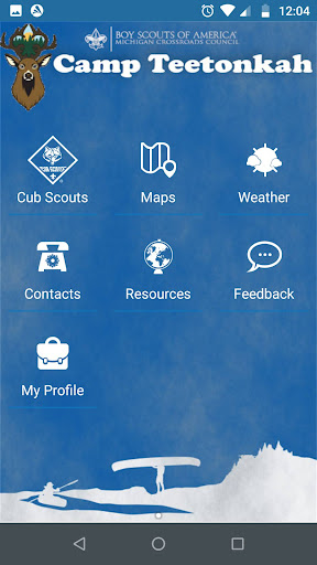 Camp Teetonkah Camp App Screen 3