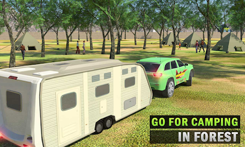 Camper Van Truck Driving Games  screenshots 1