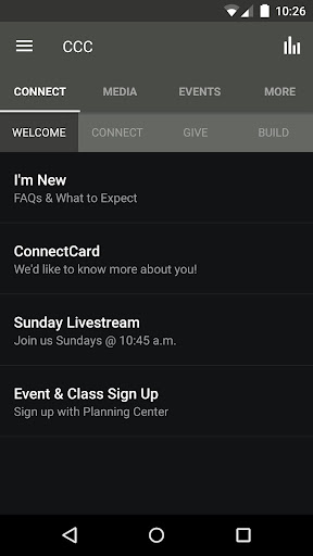 Android application CCC Dillsburg screenshort