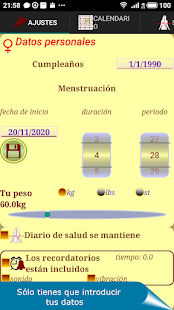 Vista previa de la aplicación