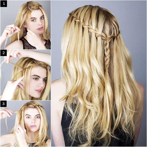 Girls Hairstyles Step by Step  Icon