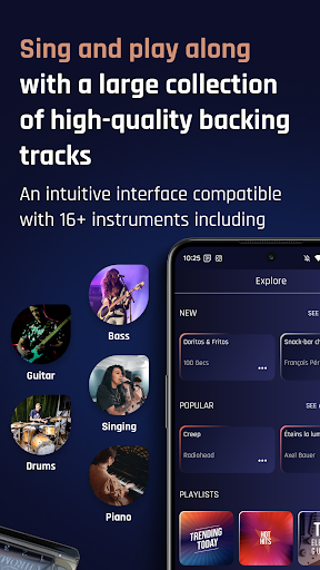 Screenshot of Jamzone - Sing & Play Along