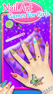 Girls Nail Salon Manicure Game