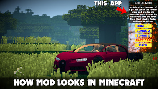 Bugatti Mod Minecraft