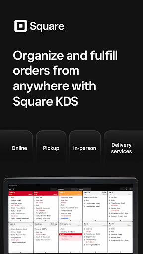 Android application Square KDS Beta screenshort