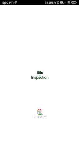 Android application Ringley Site Inspection screenshort