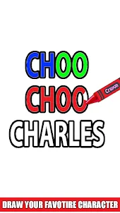 Coloring Choo Choo Charles
