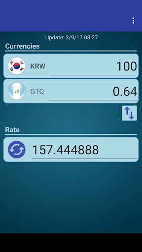 Android application KRW Won x Guatemala Quetzal screenshort