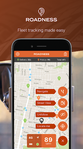 Android application Roadness screenshort