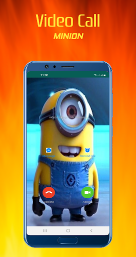 call, chat minion video call simulation
