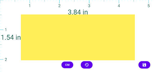 Android application Ruler screenshort