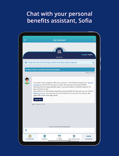 MyChoice Mobile screenshot