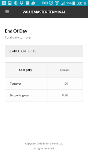 ValueMaster Terminal