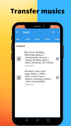 Boss File Transfer - Share Apps, Musics  Pics