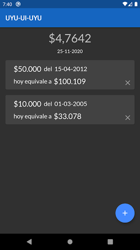Android application UYU UI UYU screenshort