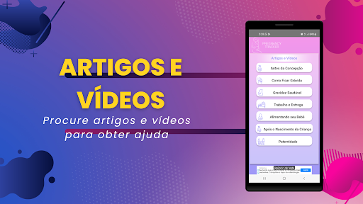 Visualização do aplicativo