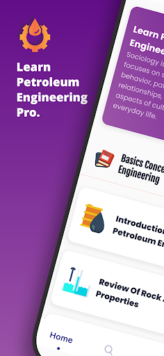 Android application Petroleum Engineering (Pro) screenshort