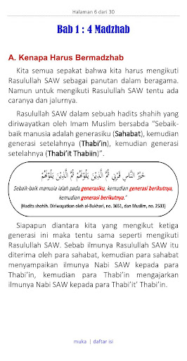 Bermadzhab Tradisi Ulama Salaf Screen 3