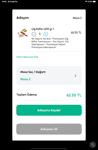 paketservis.app GARSON screenshot 6