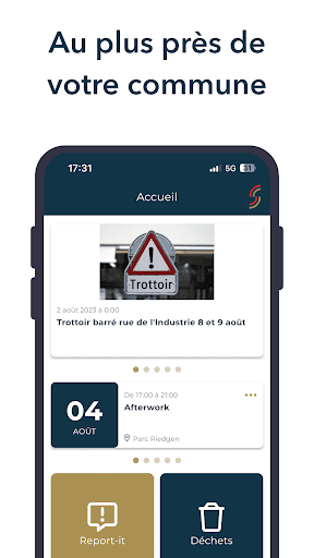 Android application Strassen screenshort