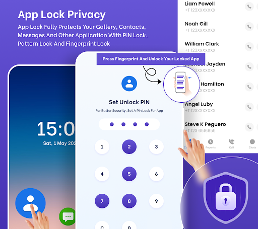 App Lock With Fingerprint Lock