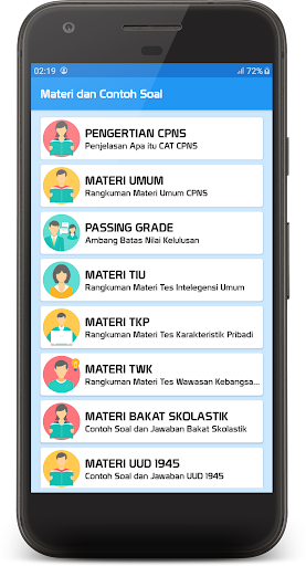 Soal CAT CPNS SKD SKB TPA Screen 2