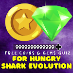 Cover Image of Descargar Free Coin and Gems Quiz for Hungry Shark Evolution 1.0 APK
