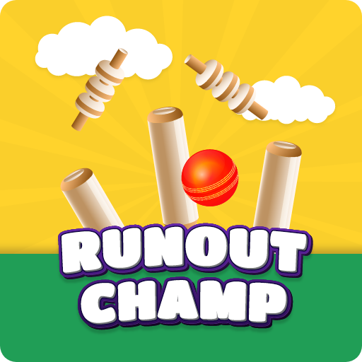 Run Out Champ: Hit Wicket Game logo