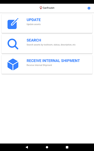 CanTrackIt Mobile Screen 3