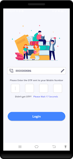 Android application ZP Chanda Students screenshort