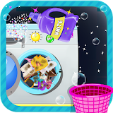 Kids Laundry Wash & Clean Up icon