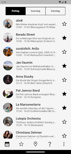 Android application StraMu Würzburg screenshort