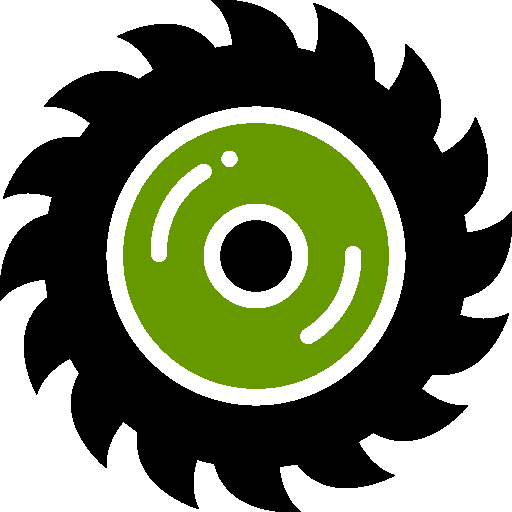 Crazy saw logo