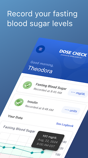 Android application Dose Check screenshort