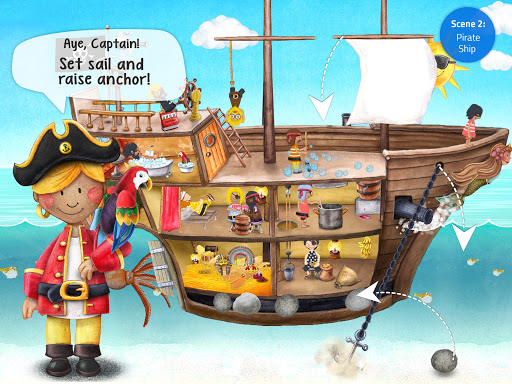 Screenshot of Tiny Pirates - Kids' Activity 