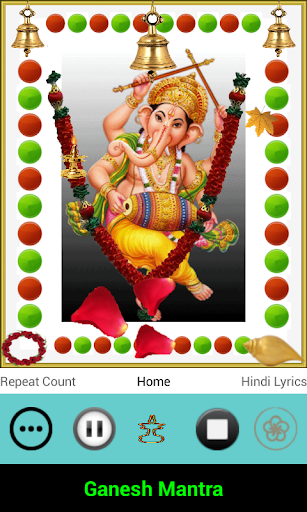 Android application Ganesh Mantra screenshort
