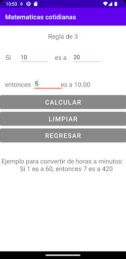 Matematicas Cotidianas Screen 2