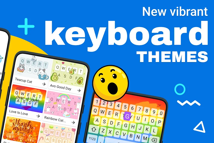 Cute Emoji: keyboard, sticker MOD APK v1.0 (Unlocked) - Apkmody