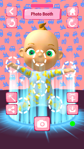 Android application Baby Designer: My Talking Baby screenshort