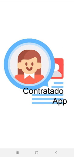 Android application Contratado App screenshort