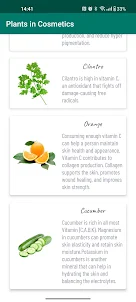 Plants in Cosmetics