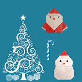 Origami for Christmas icon