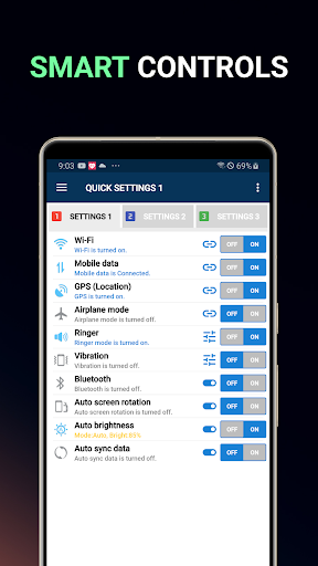 Smart Quick Settings Screenshot 2 - AppWisp.com