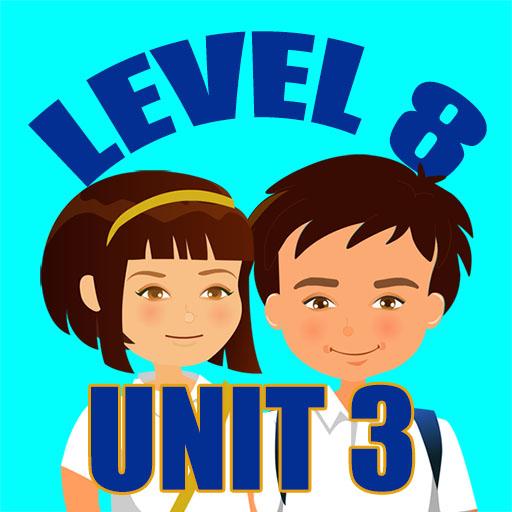 Level 8, Unit 3 logo