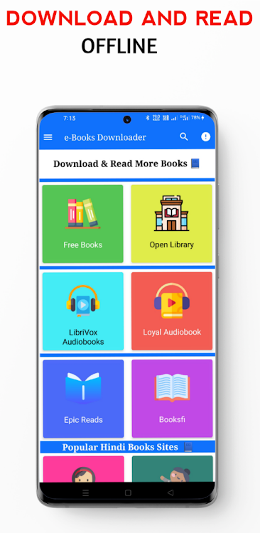 EBooks Downloader - PDF Reader - 1.0.8 - (Android)