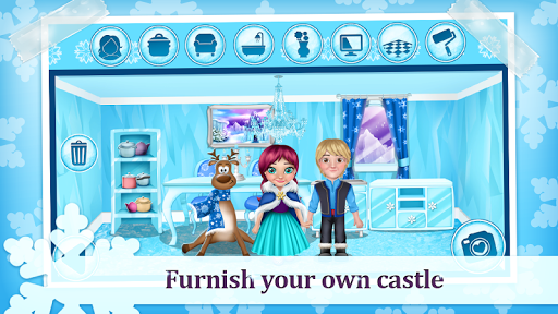 Ice Princess Doll House Games  screenshots 3