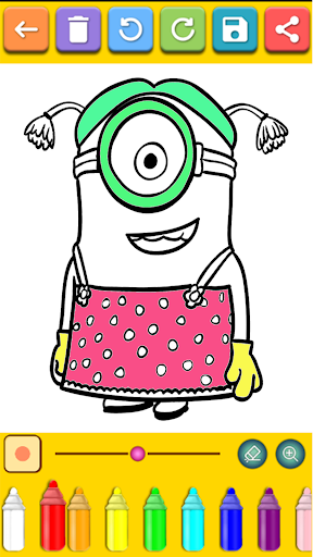 MiniMini Coloring Pages Screen 2