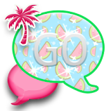 GO SMS THEME/PinkFruit icon