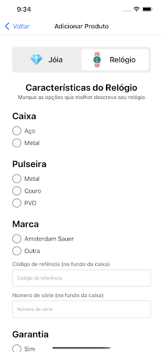 Sauer Ordem de Serviço Screen 3