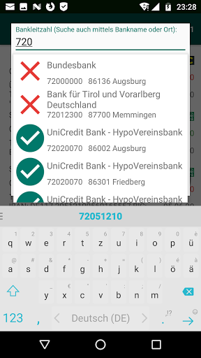 Bankmeister Screen 3